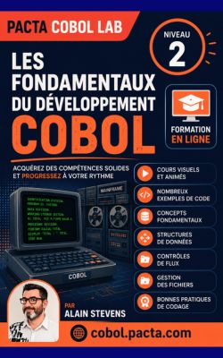 Couverture du livre Les fondamentaux du COBOL - formation COBOL en 24 h