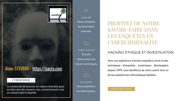 Consultant en cybercriminalité à Tulle - (Corrèze) - Cybersécurité