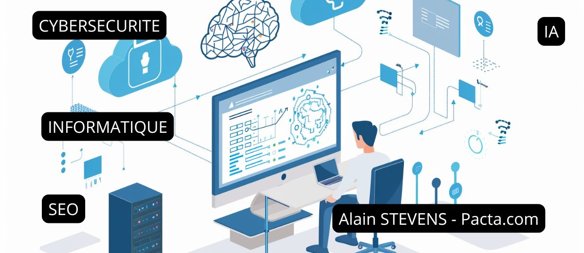 Consultant en informatique accompagnant un artisan et un commerçant dans l’organisation de leurs outils numériques professionnels.