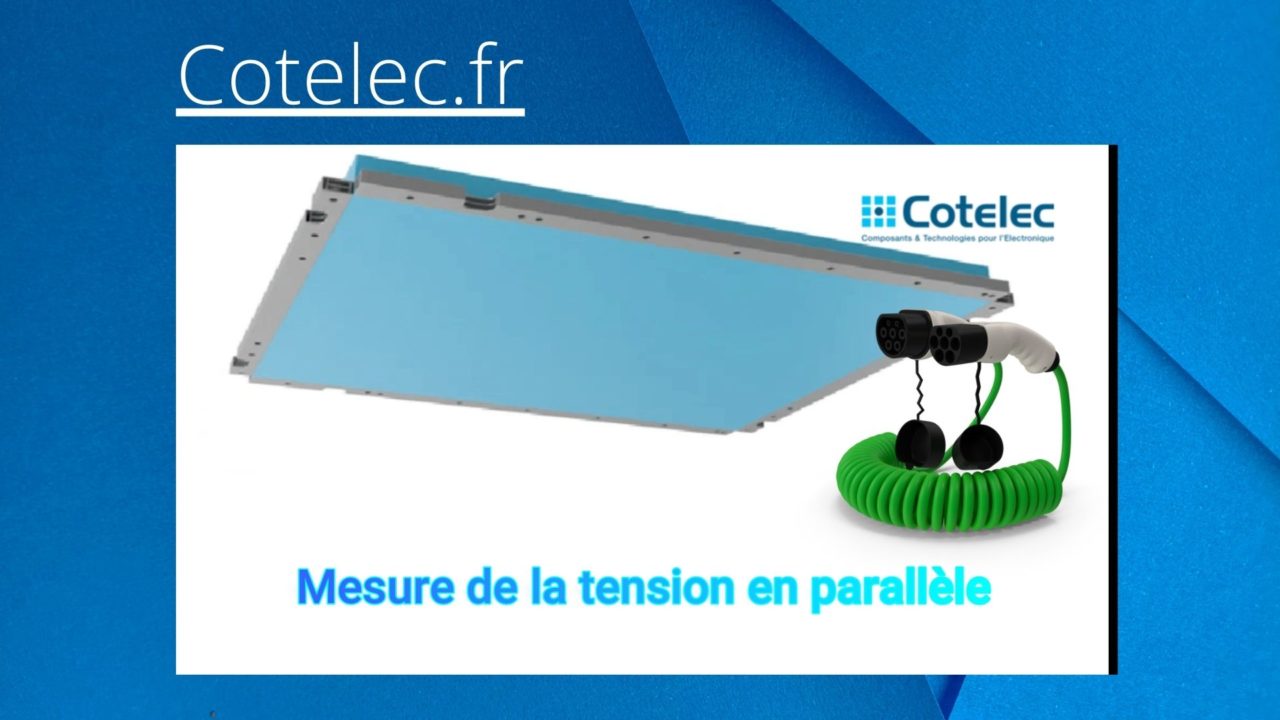 Pointes de test - E-mobility - Electromobilité