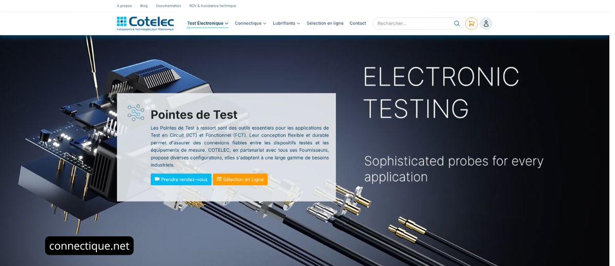 Guide des pointes de test