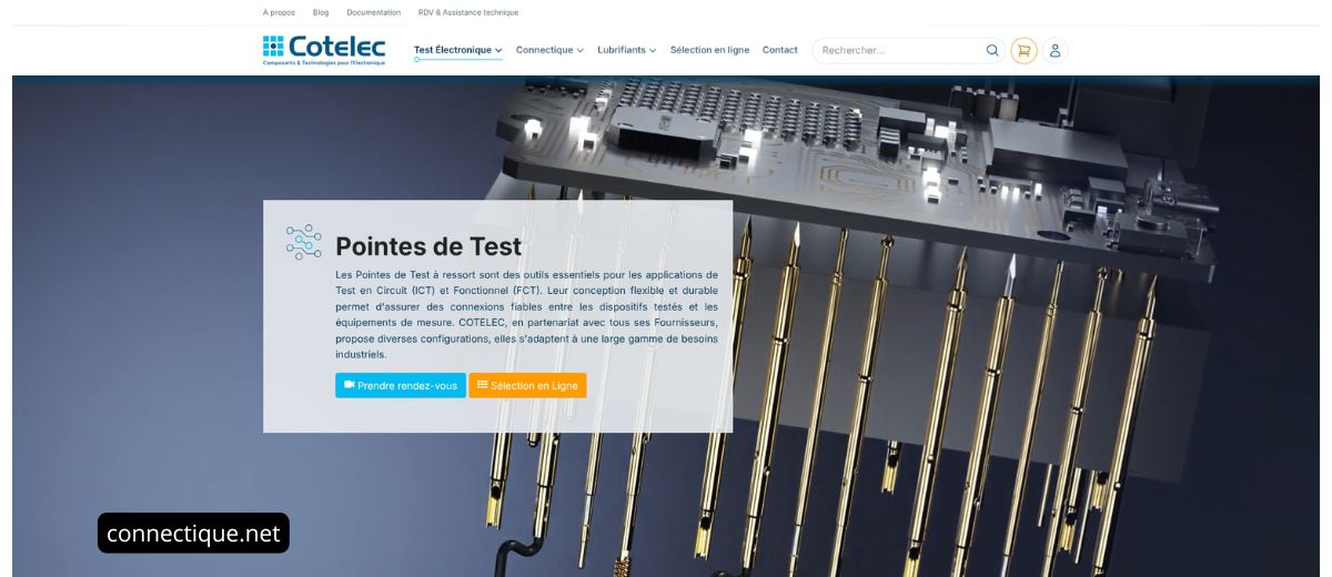 Technologies de pointes de test