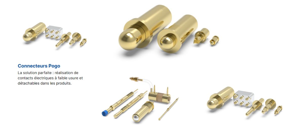 Pogo Pins et connecteurs à ressort pour PCB