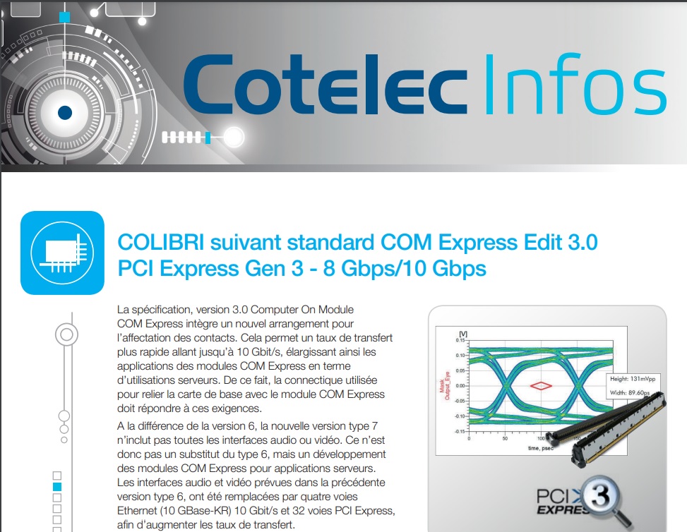 Présentation du connecteur EPT Colibri