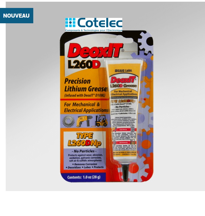 Deoxit L260 Graisse CAIG DeoxIT® L260