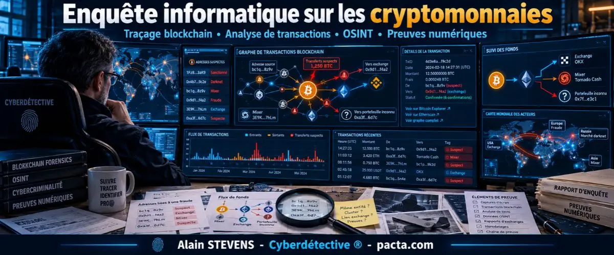 Récupération de cryptomonnaies après une arnaque : attention aux faux cyberdétectives