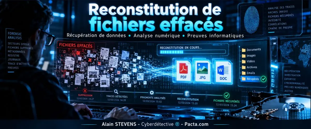 Peut-on récupérer des fichiers informatiques supprimés ? | Cyberdétective