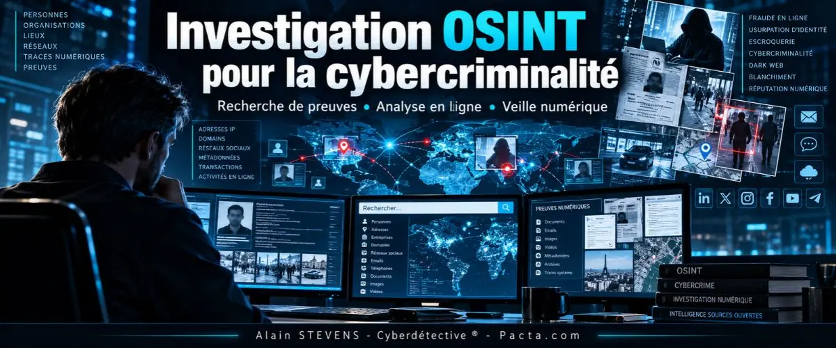 Investigation informatique et enquêtes en ligne | Cyberdétective