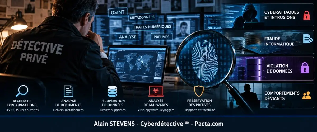 Un détective privé peut-il réaliser une enquête informatique ? | Cyberdétective