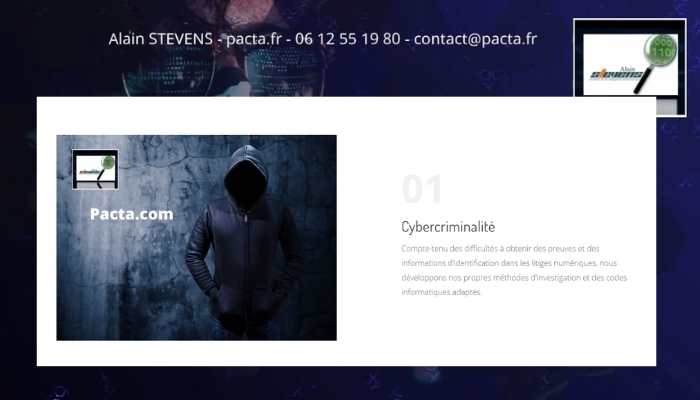 Saturation de sites internet - Enquête informatique pour infractions propres aux réseaux électroniques