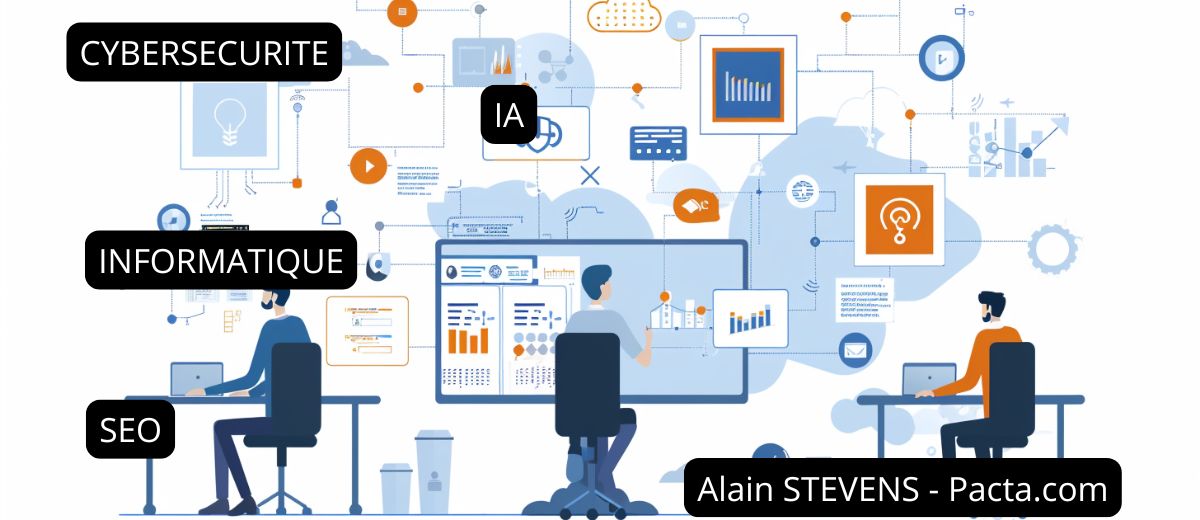 Consultant en informatique présentant une cartographie globale du système d’information d’une entreprise lors d’une réunion stratégique