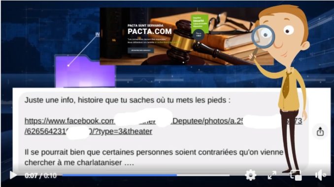 Les menaces de Gilles Vouillon.