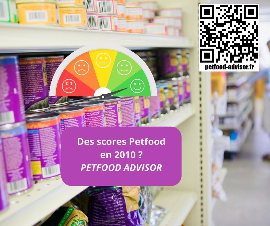 Un petfood-score existait déjà avant 2010