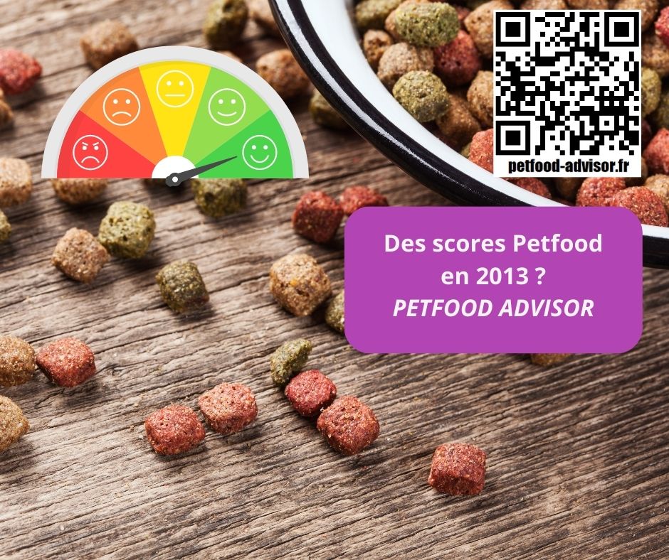 Un autre score Petfood publié en 2013