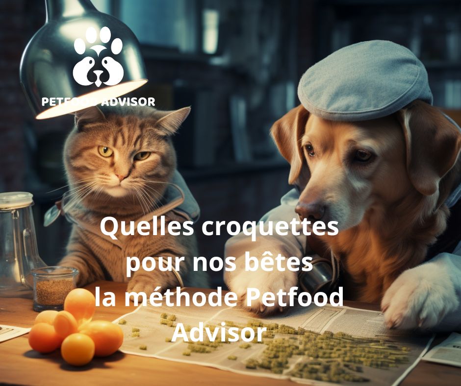 Quelles croquettes pour nos bêtes, la méthode Petfood Advisor