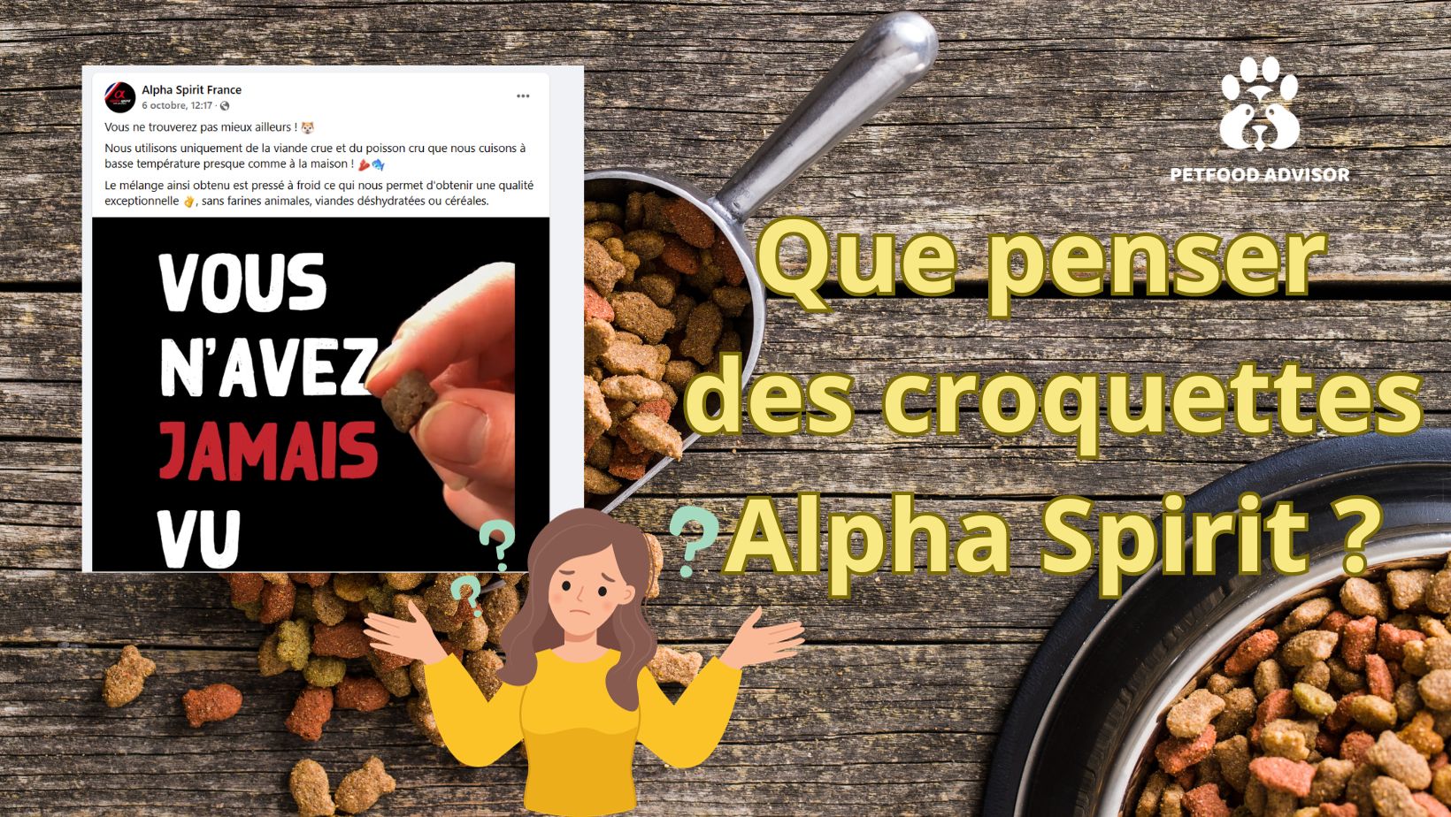 Que penser des croquettes Alpha Spirit ?