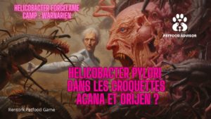 Helicobacter pylori dans les croquettes Acana et Orijen ?