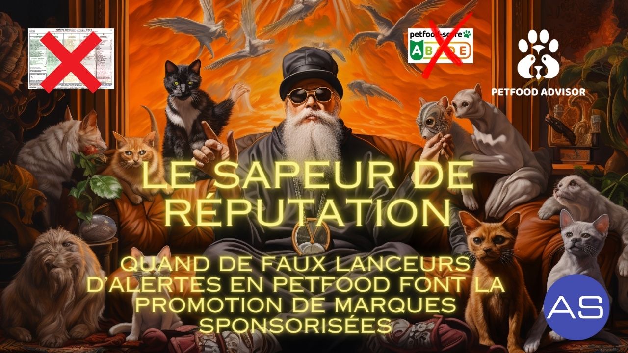 Le sapeur de réputation - Sapage de réputation en Petfood