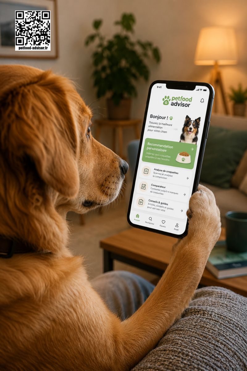 Comparez vos croquettes avec Petfood Advisor