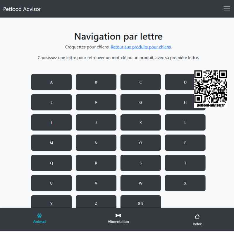 Les avantages de l'application Petfood Advisor