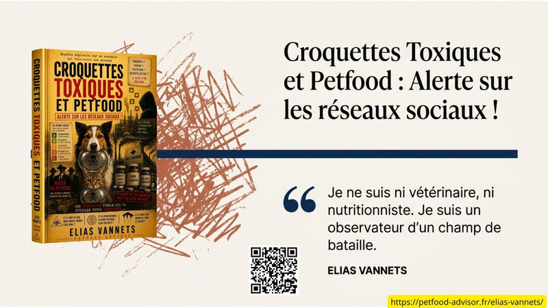 Croquettes Toxiques et Petfood : Alerte sur les réseaux sociaux ! Elias Vannets