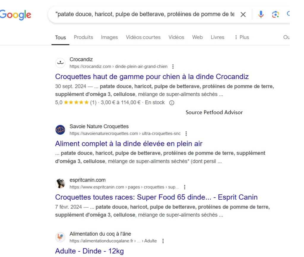 Recherche avec Google - Marque Blanche