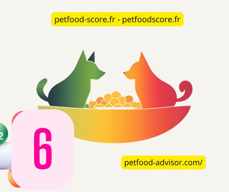 Index des croquettes et pâtées pour chiens et chats - chiffre 6