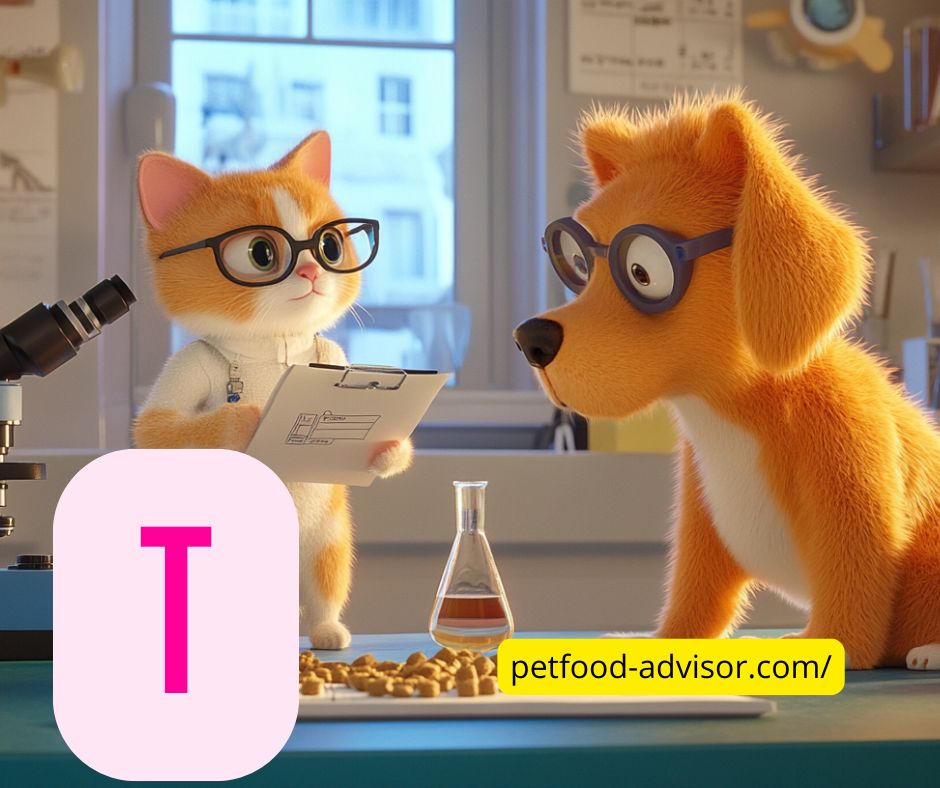 Index des croquettes et pâtées pour chiens et chats - lettre T
