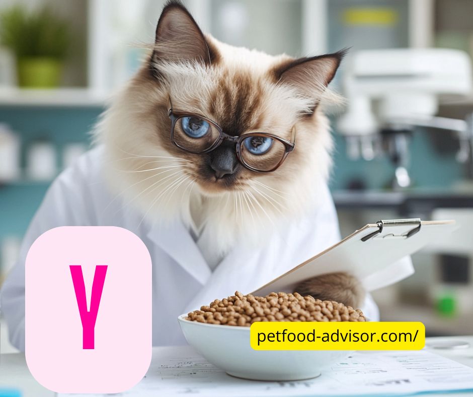 Index des croquettes et pâtées pour chiens et chats - lettre Y