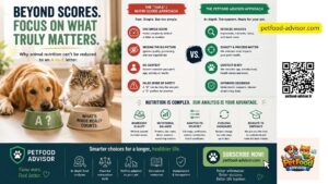 Pet Foof Nutriscore Why animal nutrition cannot fit into a single letter