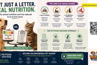 Pet Foof Nutriscore Why animal nutrition cannot fit into a single letter