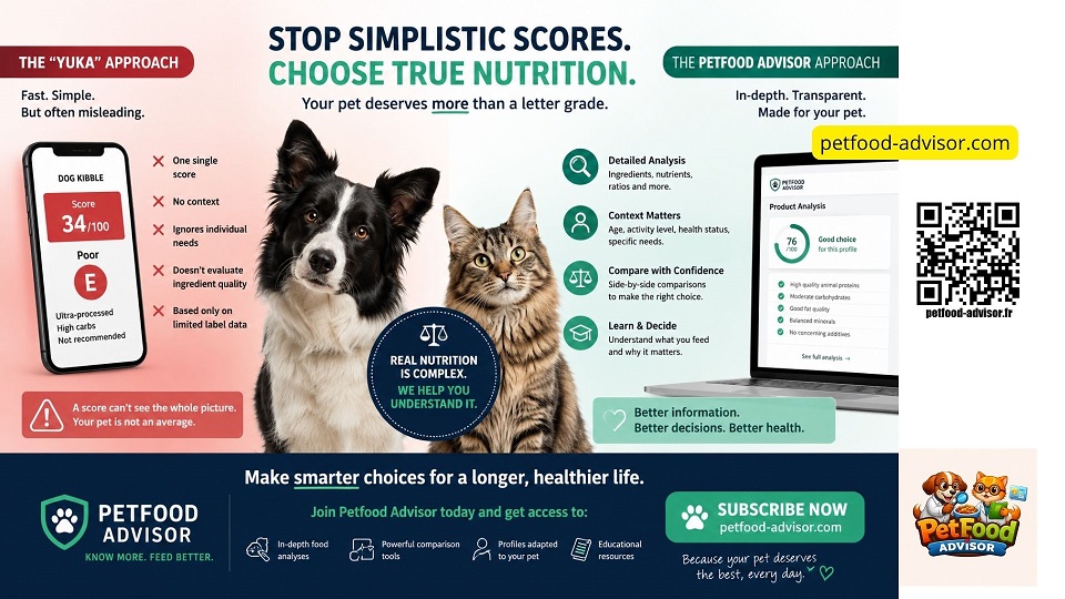 Why Petfood Advisor refuses the “Yuka for pet food” model2